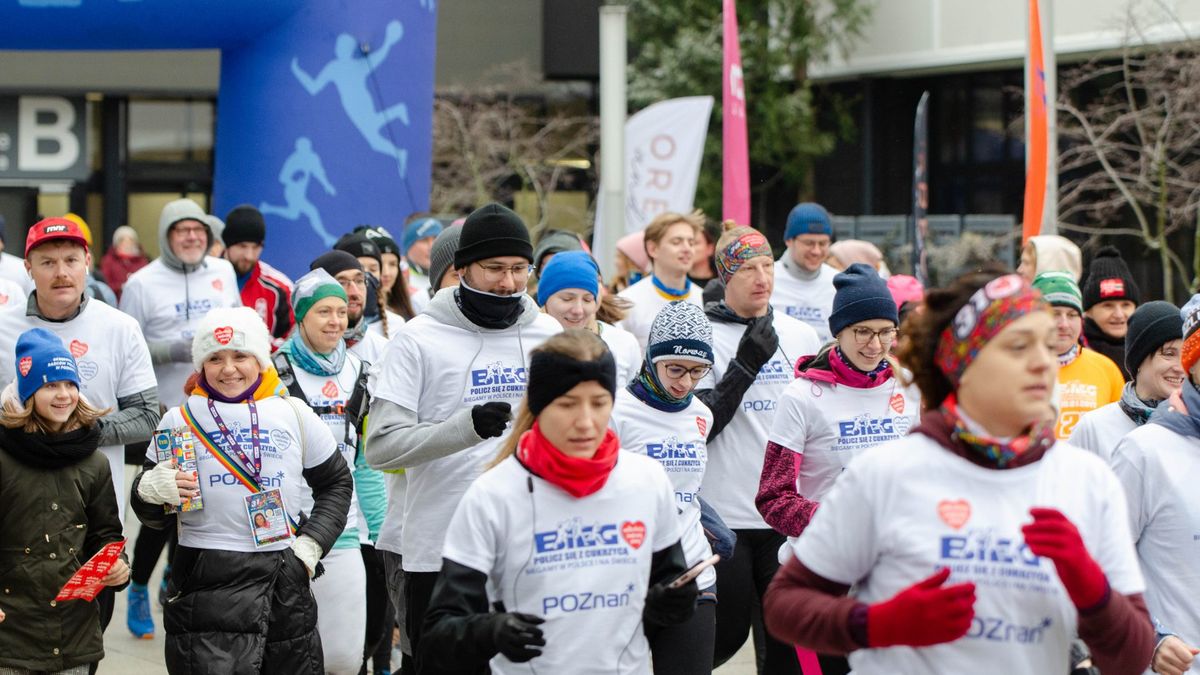 Bieg "Policz się z cukrzycą" w Poznaniu fot. archiwum