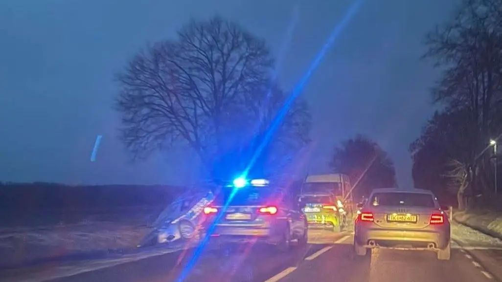 Zdjęcie z miejsca zdarzenia