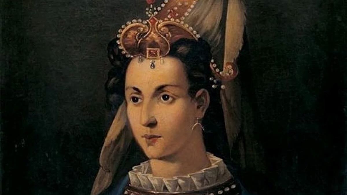 Roksolana. Anonimowy portret z XVIII wieku.