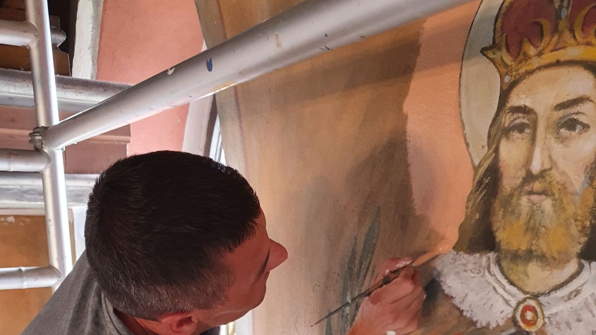 Krzysztof Balewski - rzeźbiarz z Osieka nad Wisłą