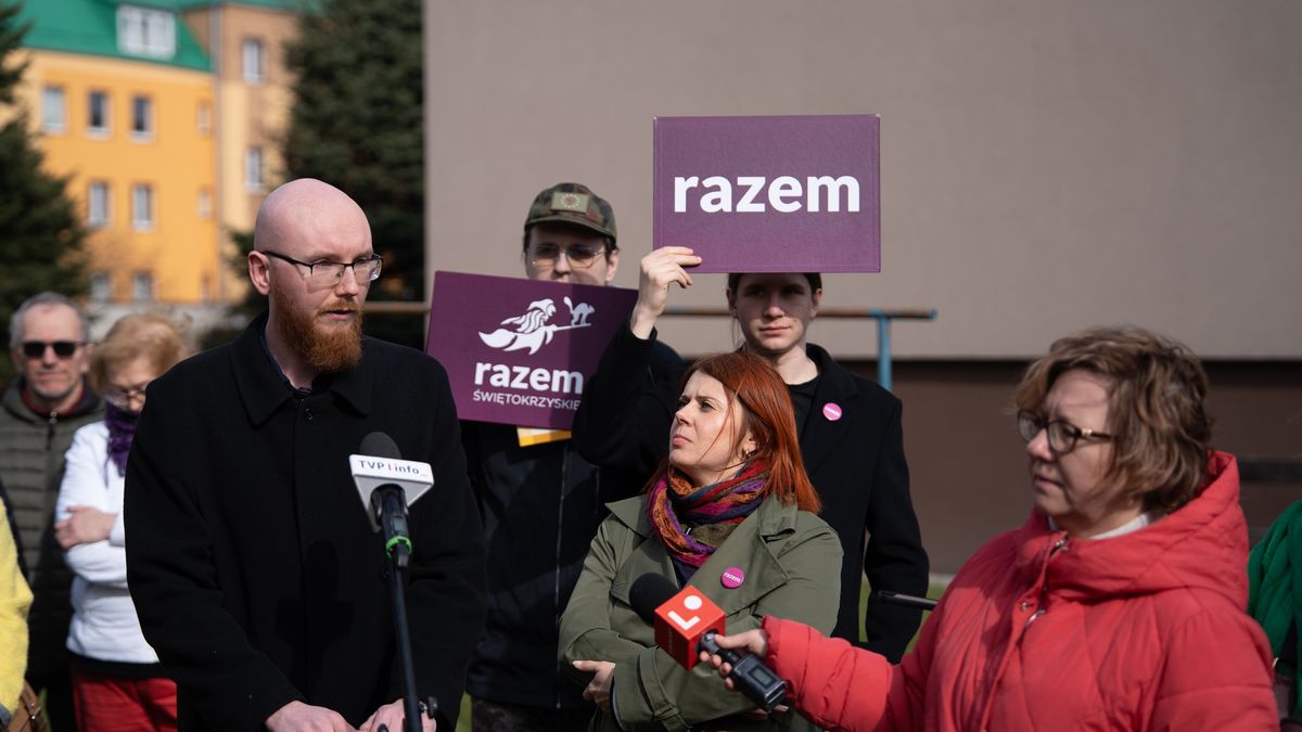 Konferencja prasowa Partii Razem