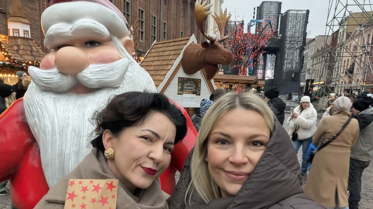 Laureatka konkursu Ewelina i nasza reporterka 