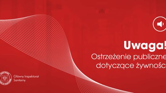 Ogłoszenie Głównego Inspektora Sanitarnego