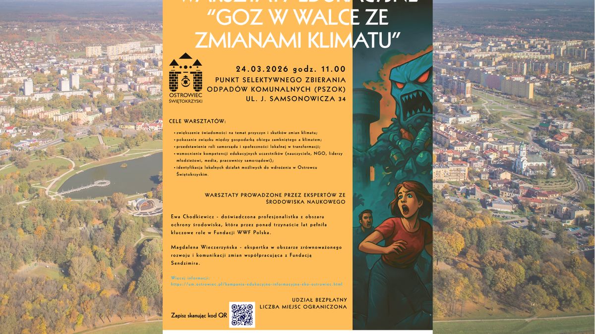 Ostrowiec Świętokrzyski zaprasza na bezpłatne warsztaty