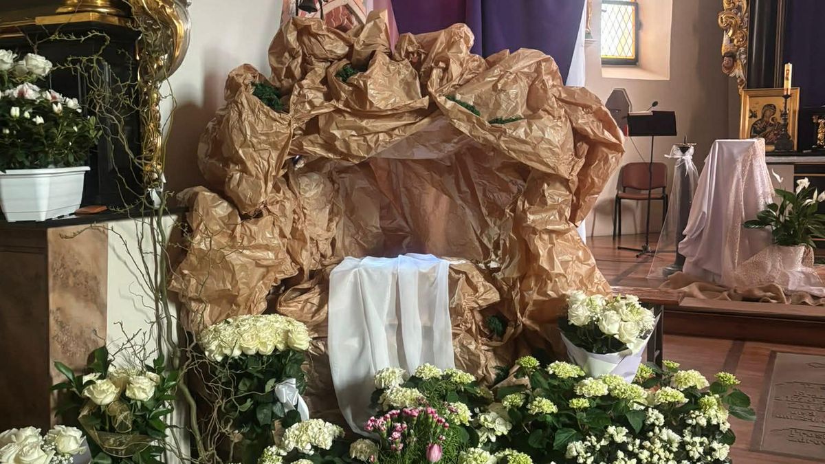 Kościół w Przecznie został udekorowany przez parafianki 