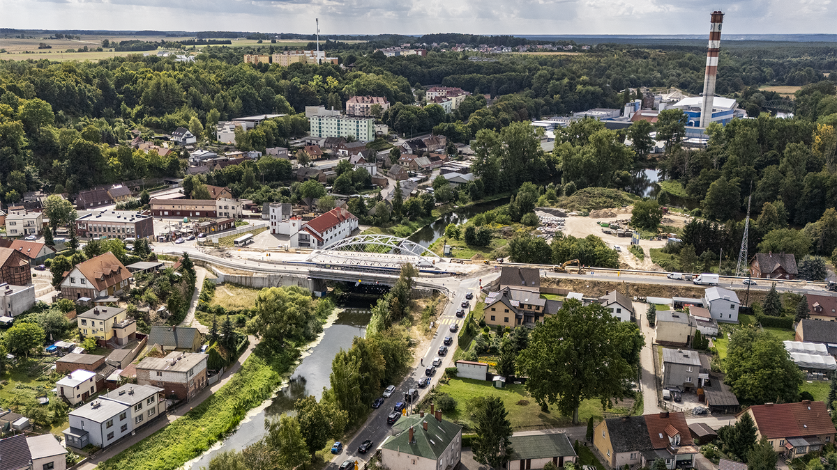 Remont w Ujściu, Ujście, mosty