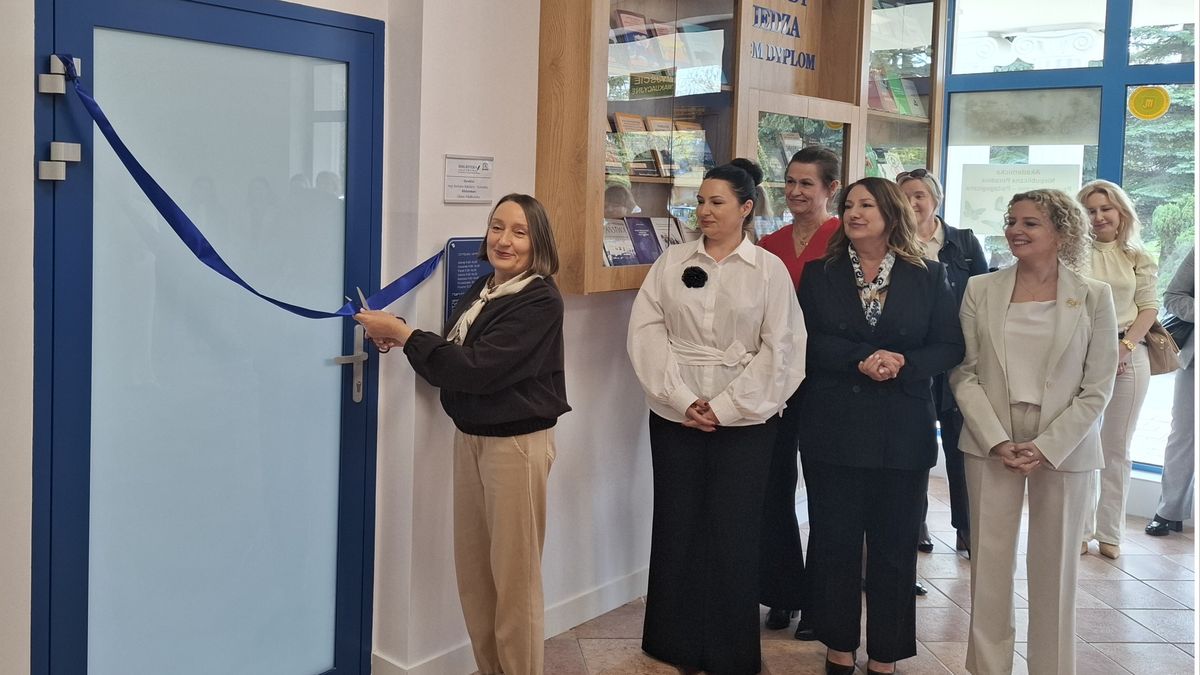 Otwarcie biblioteki akademickiej w Ostrowcu Świętokrzyskim