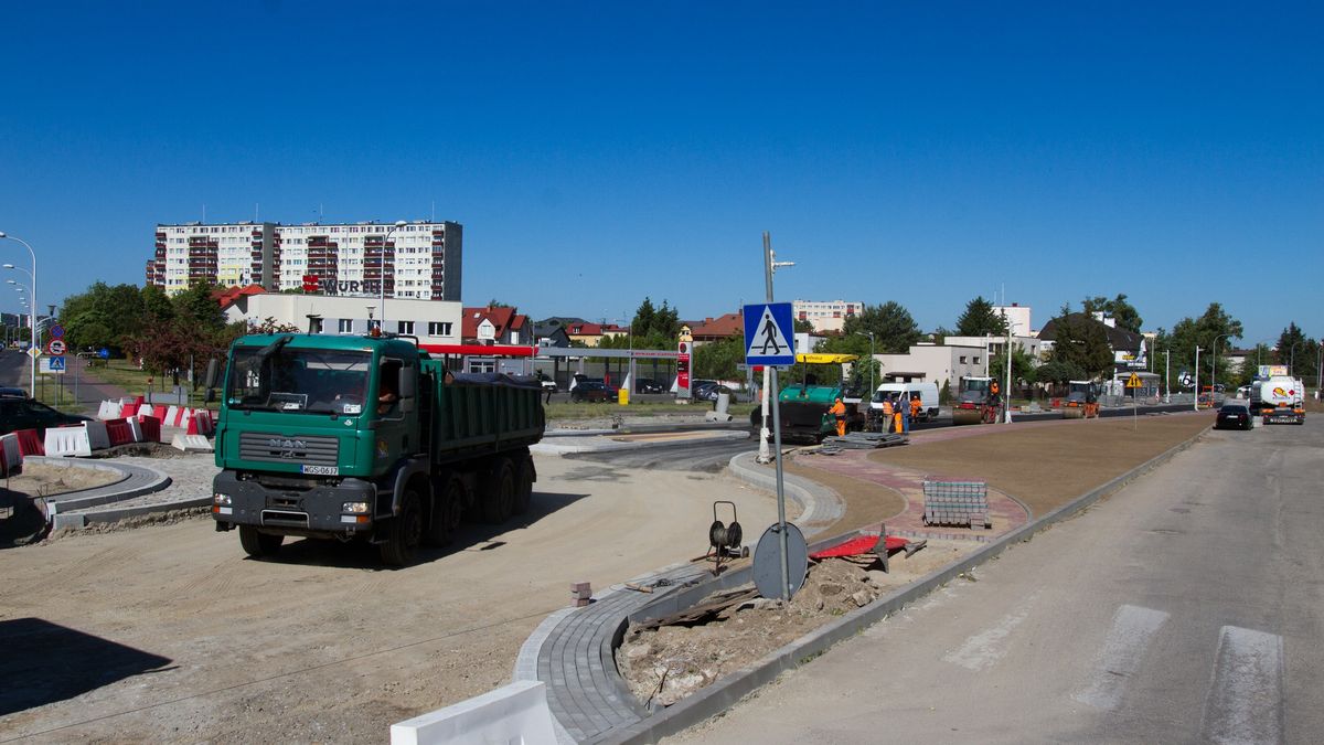 Ul. Chopina w remoncie