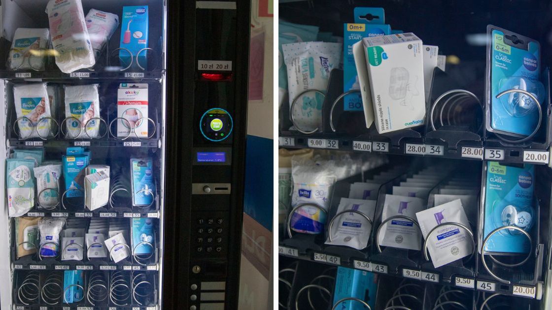 Automat dla bobasów i Mam 