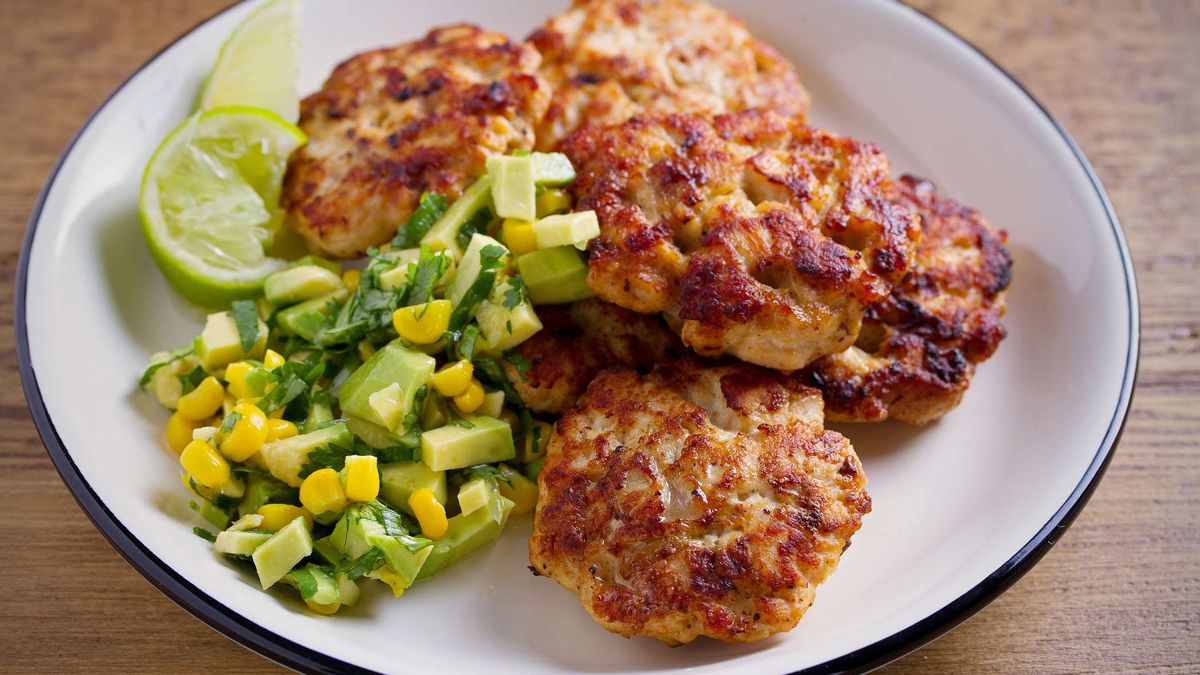 Kotleciki siekane z kurczaka
