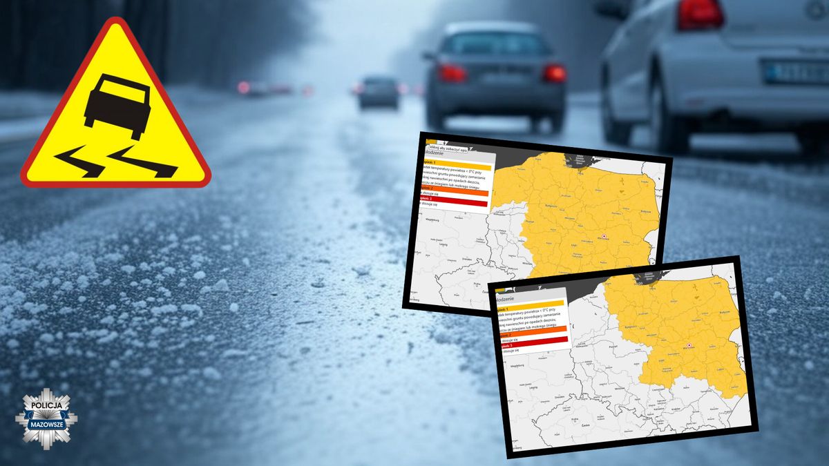 Złe warunki pogodowe na weekend 