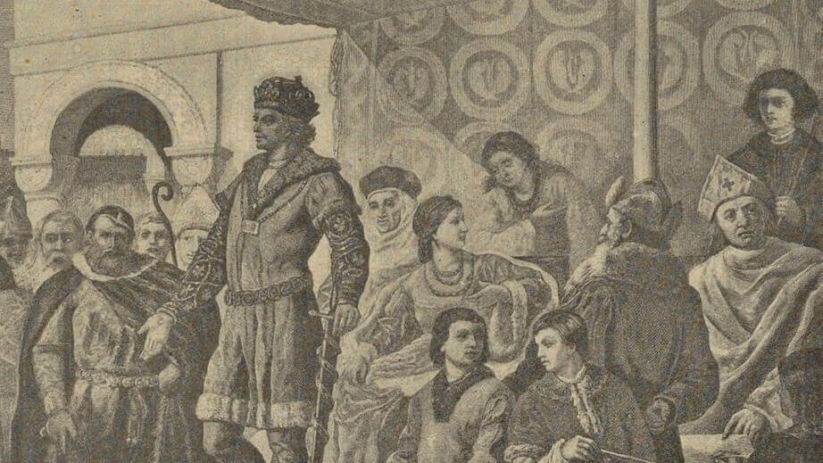 Zbysława w 1104 roku. Obraz Wojciecha Gersona(2)