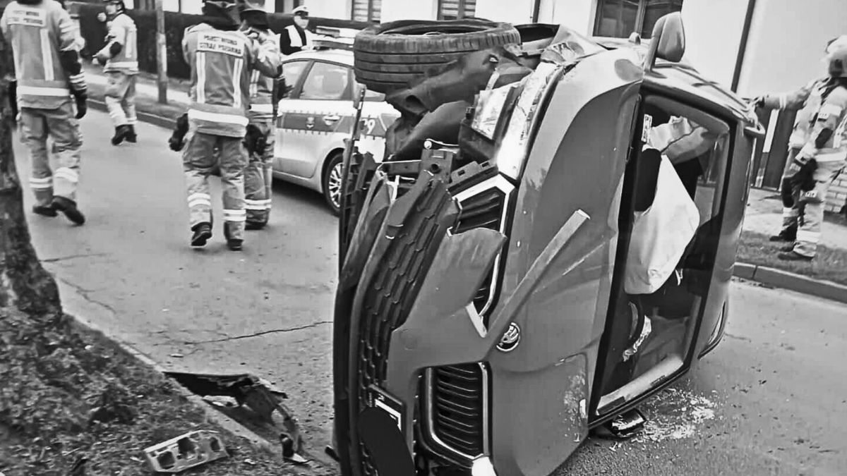 Wypadek na ul. Pilskiej w Kaczorach.