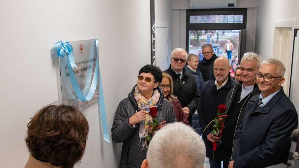 Otwarcie centrum wsparcia w Pile. 