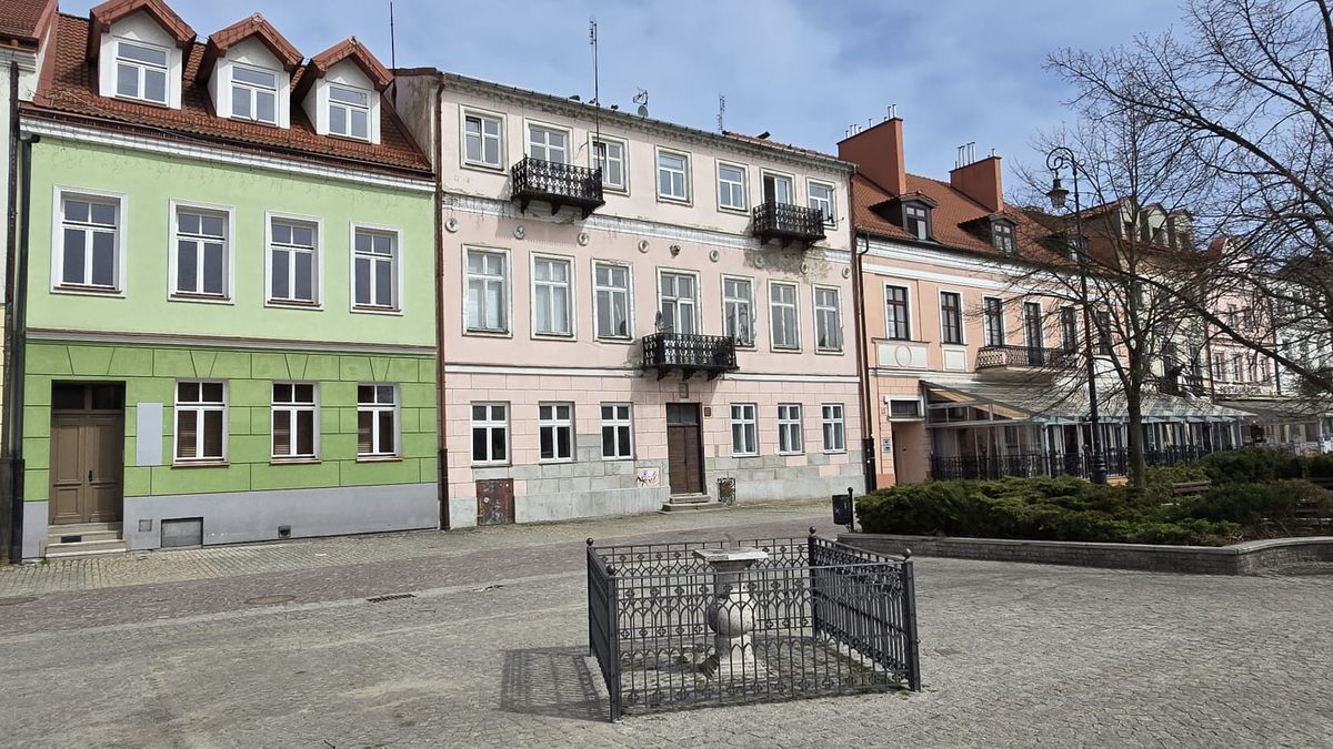 Kamienice na Starym Rynku w Płocku 