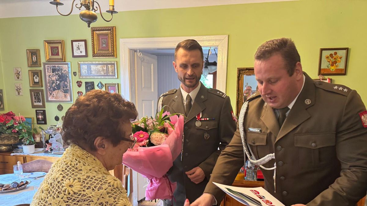 102. urodziny Pani ppłk Katarzyny Nowakowskiej