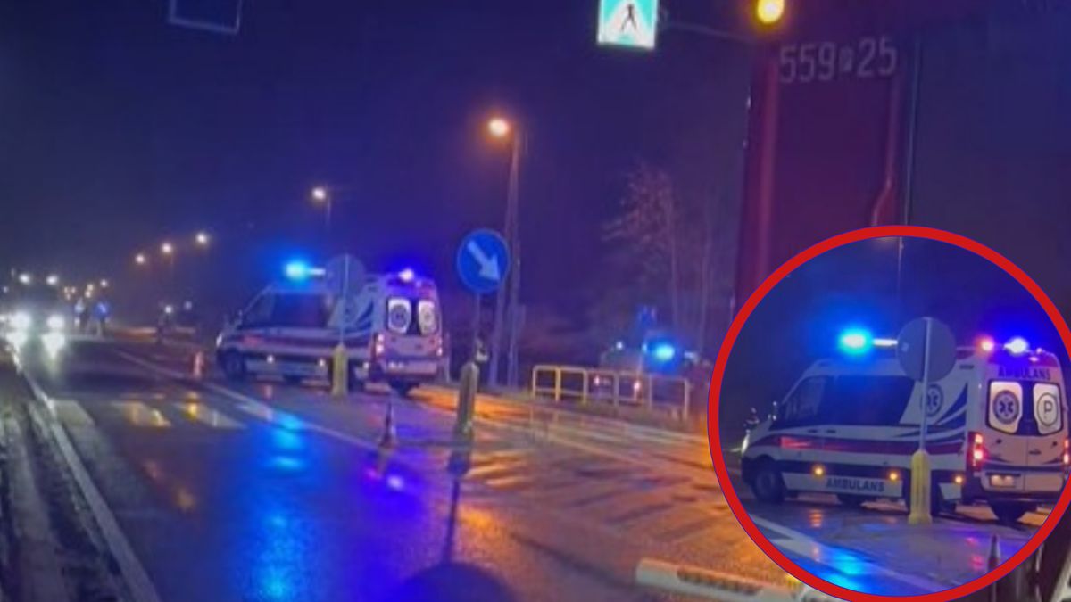 Wypadek Ruda koło Wyrzyska.