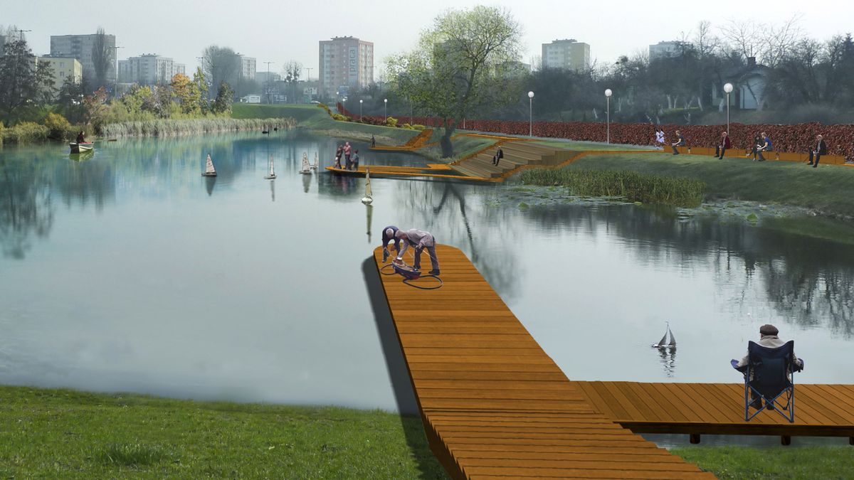 Wizualizacja zmian wokół Kaszownika