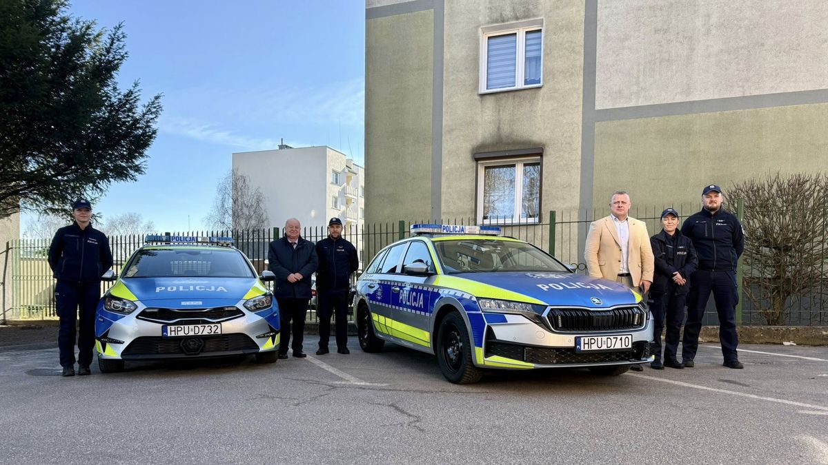 Nowe radiowozy dla Komisariatu Policji w Margoninie