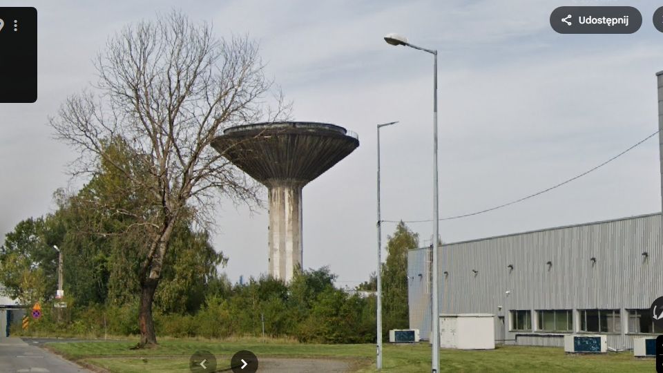 Zdjęcie wieży ciśnień w Starachowiach