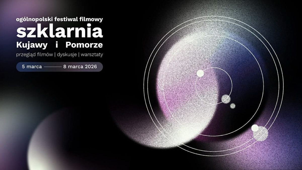 Plakat promujący festiwal Szklarnia