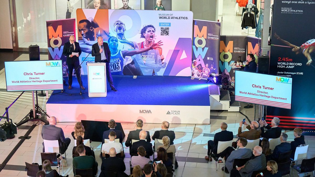 Oficjalne otwarcie wystawy The Museum of World Athletics 