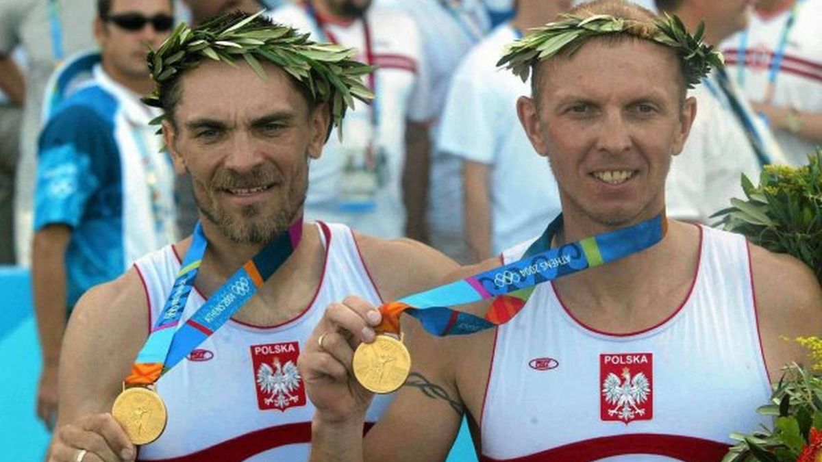 Ateny 2004: Robert Sycz i Tomasz Kucharski fot. PZTW