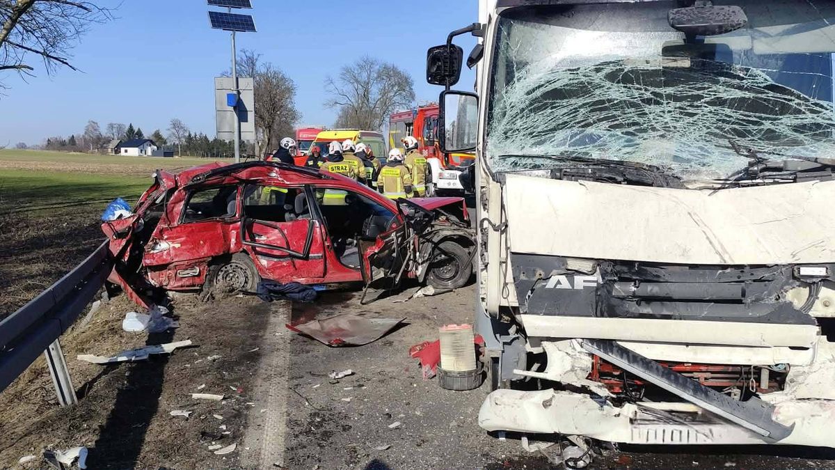 Tragiczny wypadek w Bielsku 