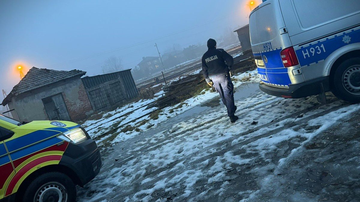 Policjanci uratowali mężczyznę