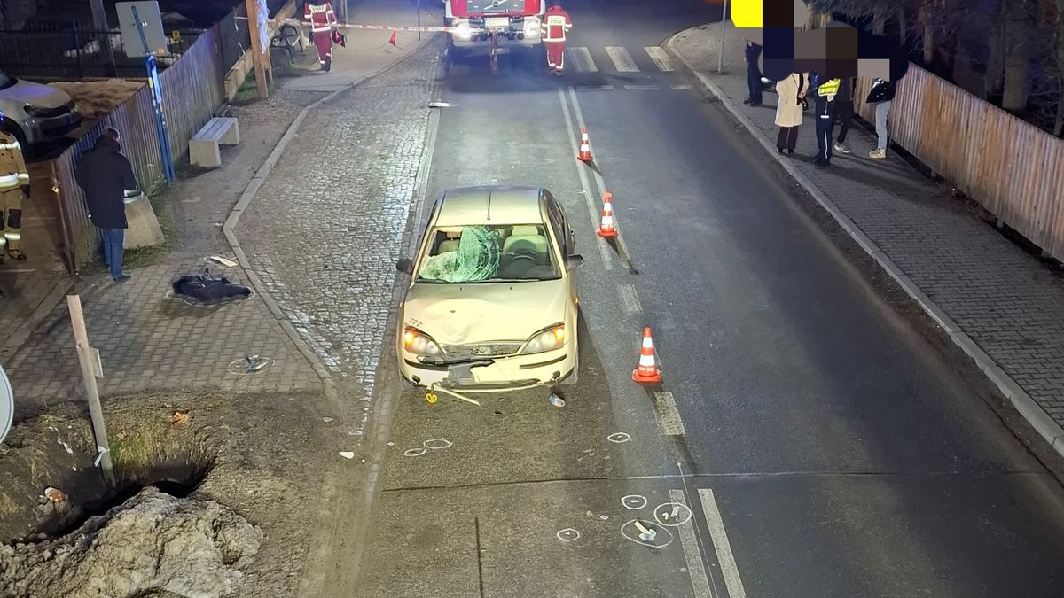 Wypadek w Zębie