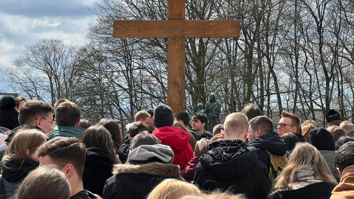 Pielgrzymka maturzystów na Jasną Górę