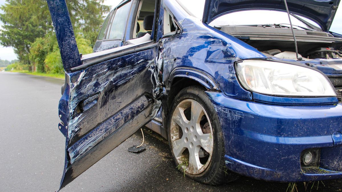 wypadek w Jeziorkach Kosztowskich