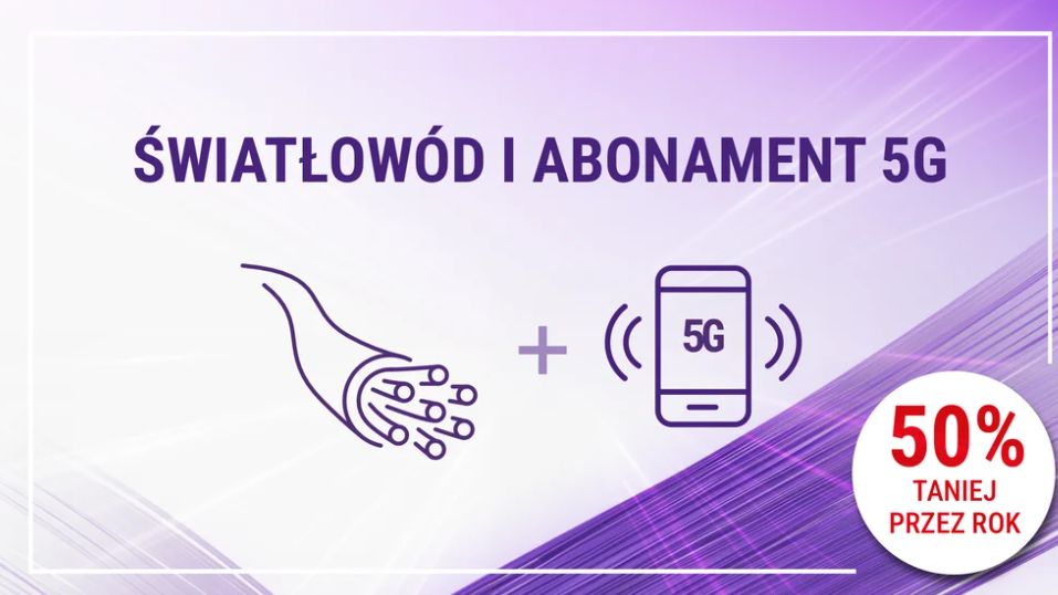 Światłowód i abonament 5G