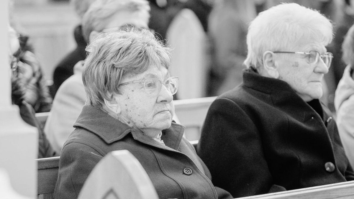 Genowefa Cygańska podczas swoich 106. urodzin