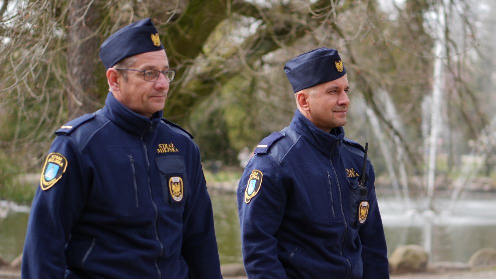 Strażnicy miejscy w Ciechocinku