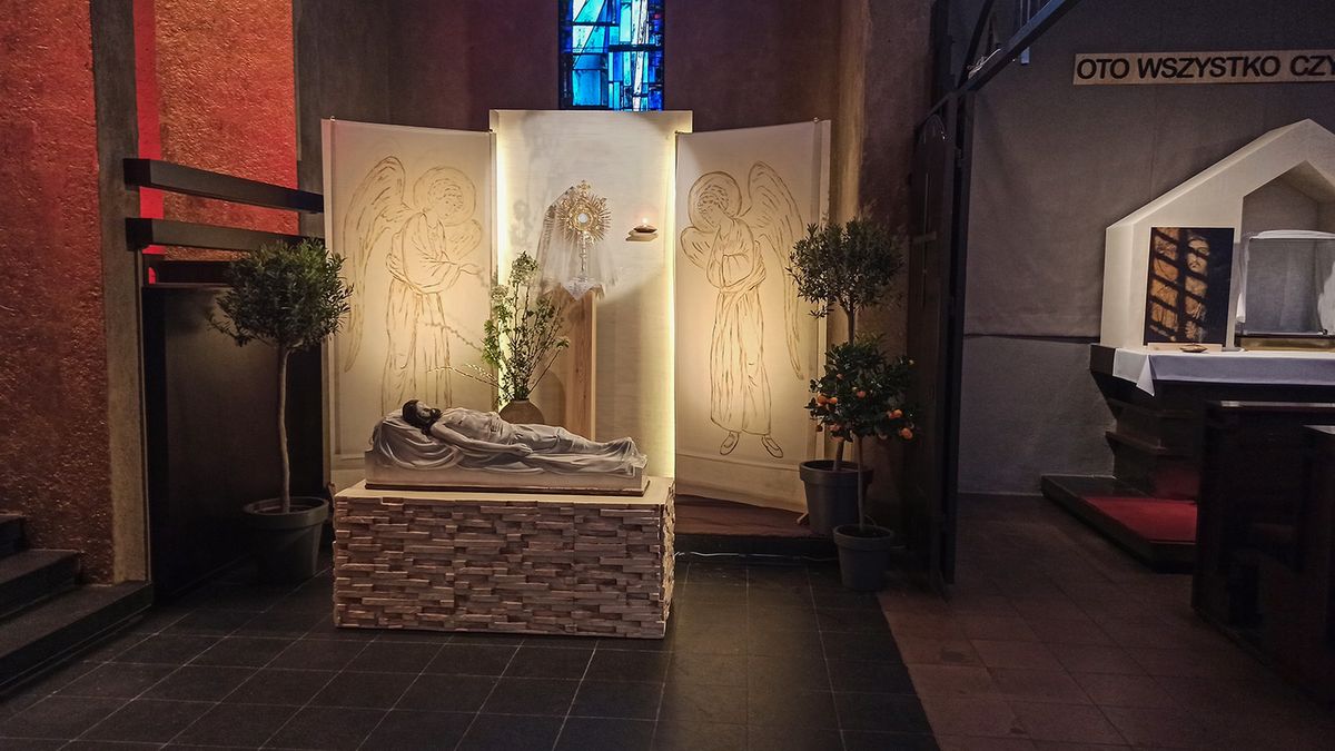 Grób Pański w Parafii pw. Św. Antoniego w Pile