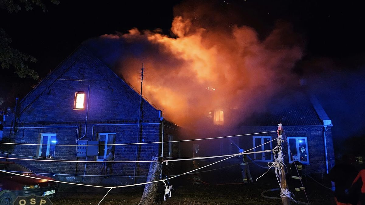 Tragiczny pożar w Strupczewie