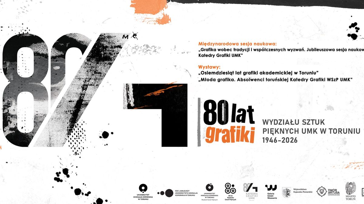 Cykl wydarzeń zorganizowanych z okazji 80-lecia Katedry Grafiki