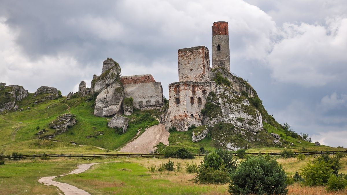 Zamek Olsztyn, zamek, Orle Gniazda, Szlak Orlich Gniazd