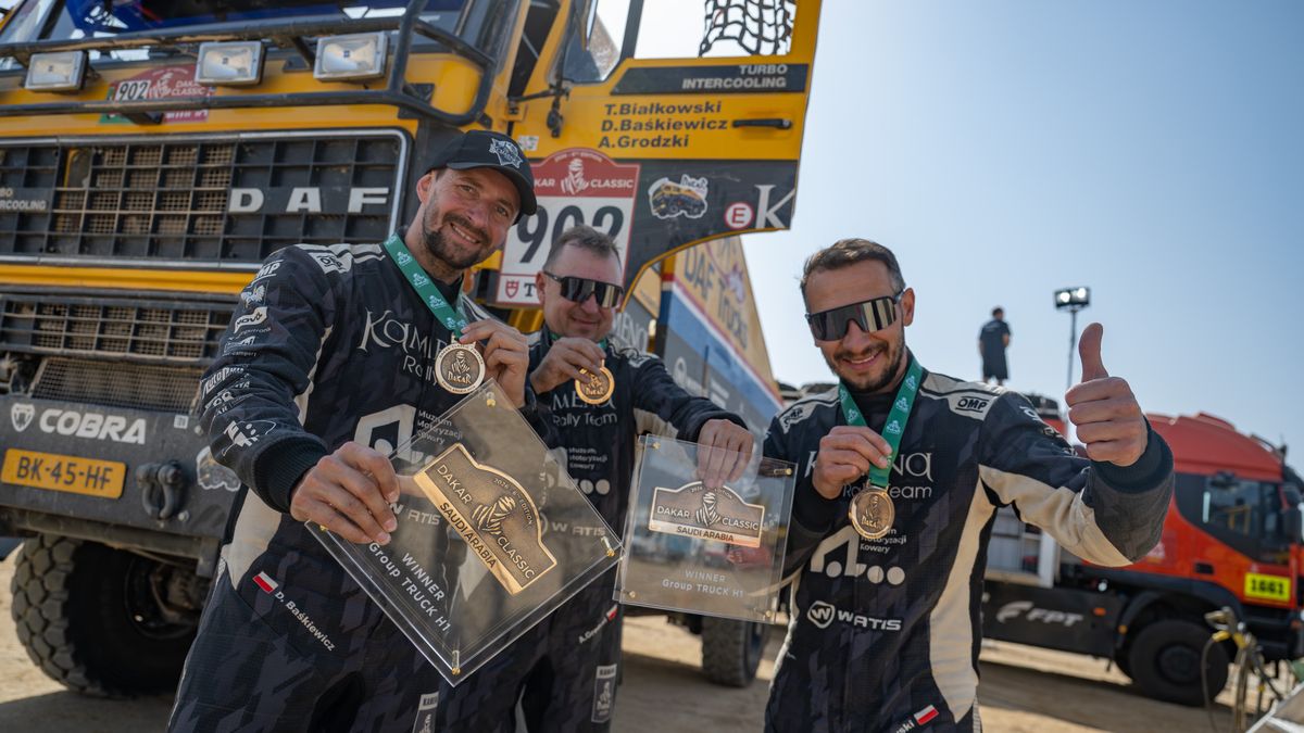 Wielkopolska załoga KAMENA Rally Team triumfuje na Dakarze