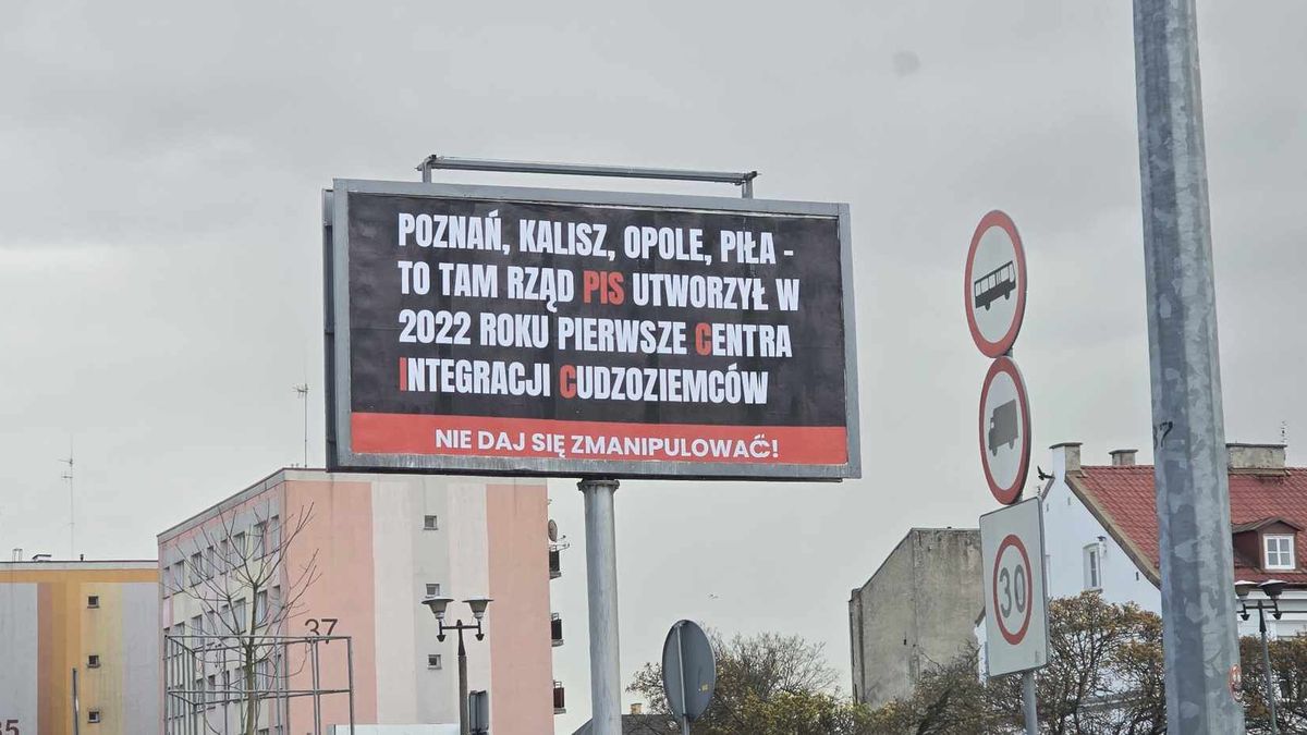 Baner w Płocku 