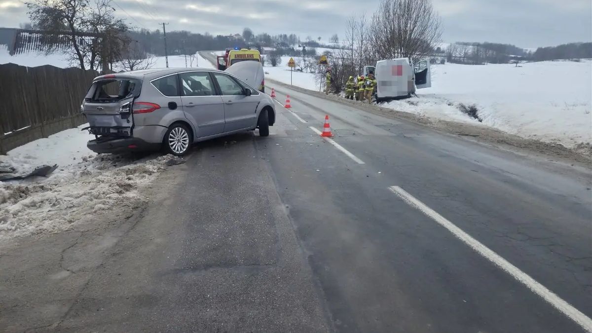 Zdjęcia z miejsca zdarzenia