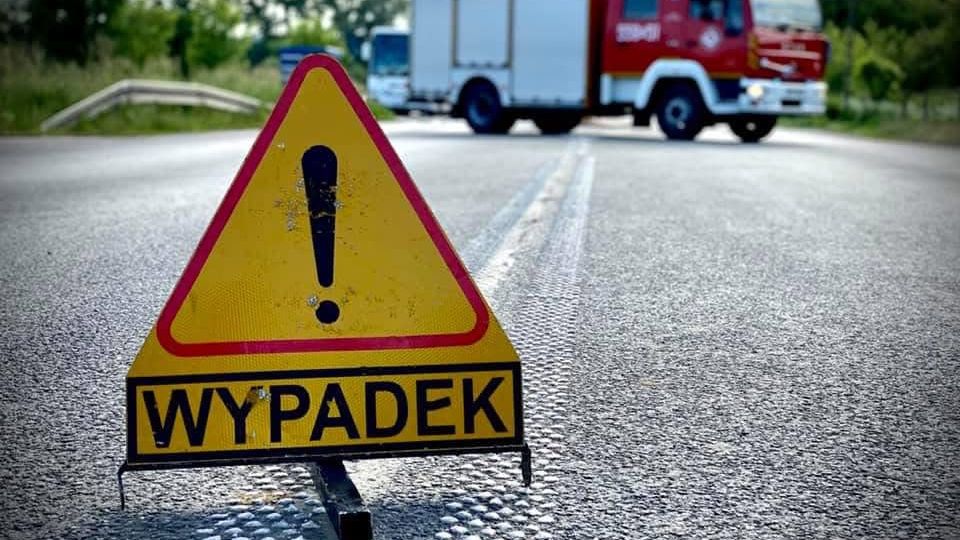 Wypadek, uwaga, policja