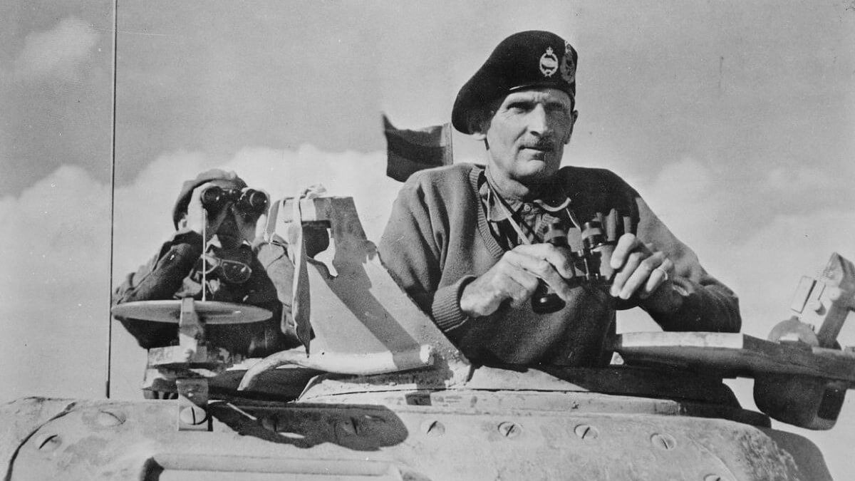Gen. Bernard Montgomery w listopadzie 1942 roku