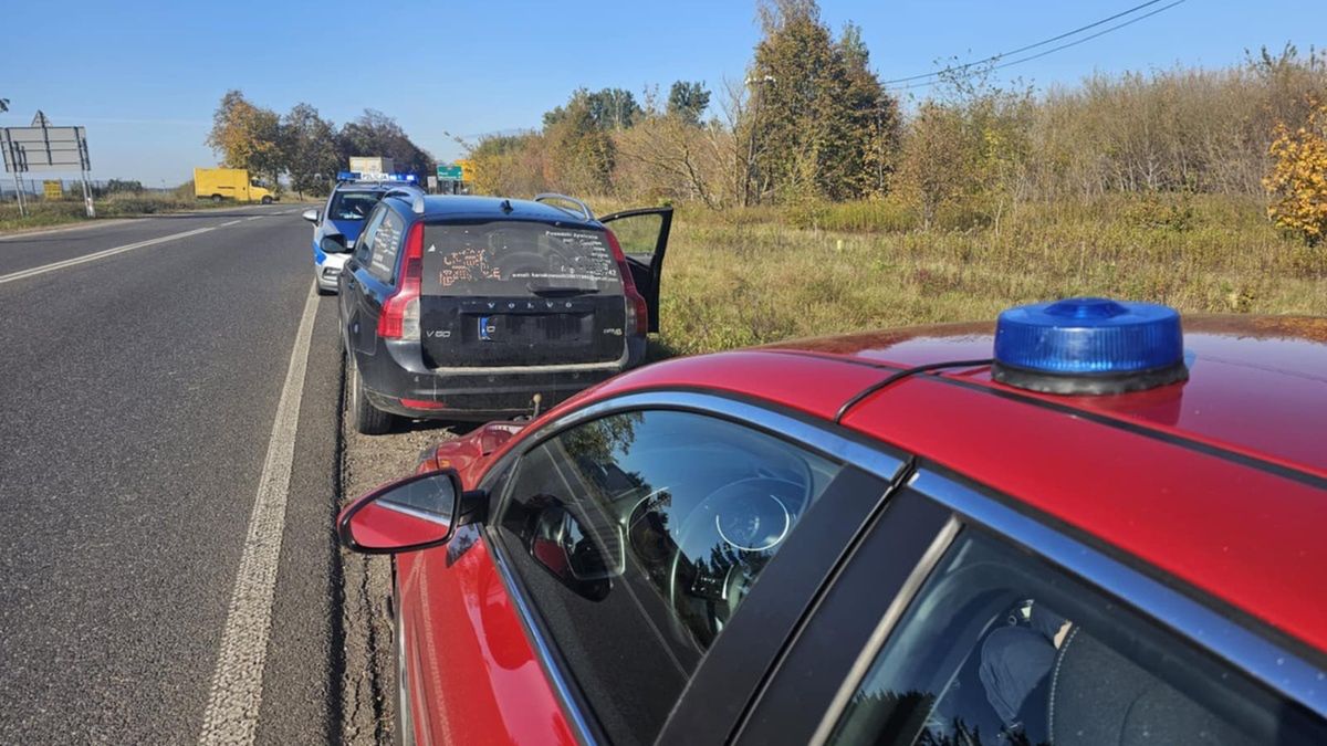 Pijany kierowca zatrzymany