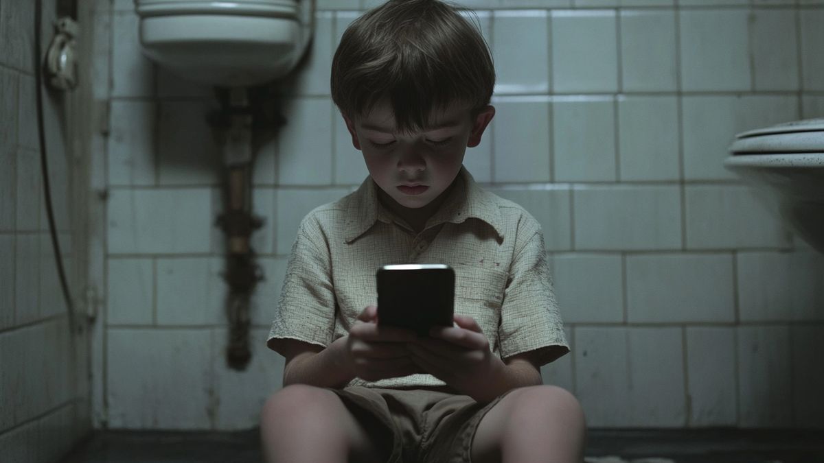 dziecko uzależnione od telefonu 