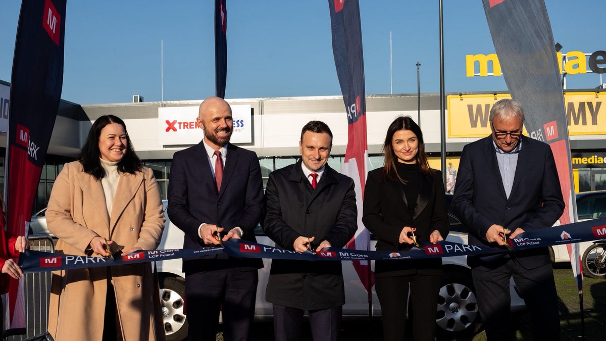 Otwarcie M Parku Handlowego w Kończewicach w gminie Chełmża