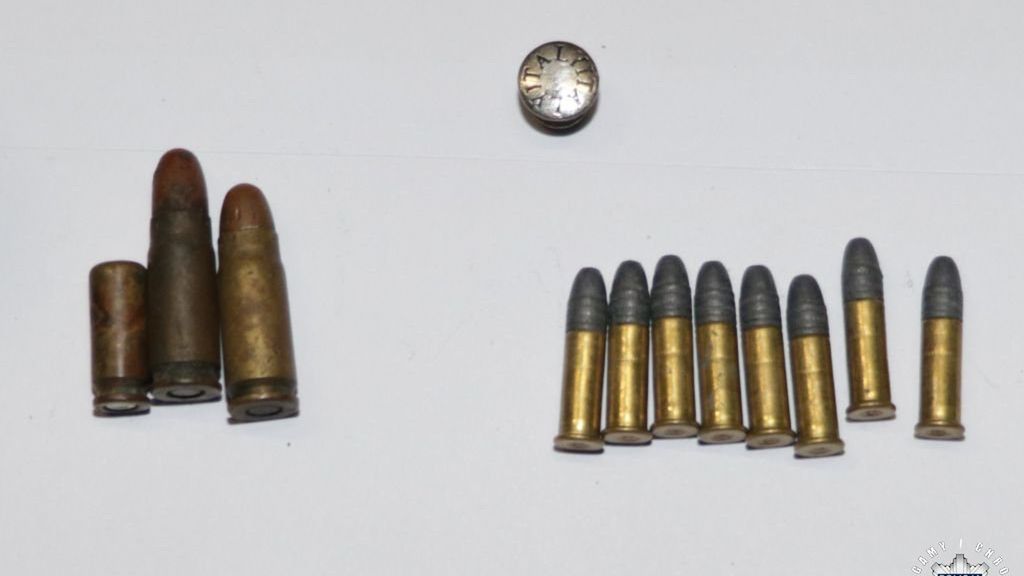 Zabezpieczona amunicja