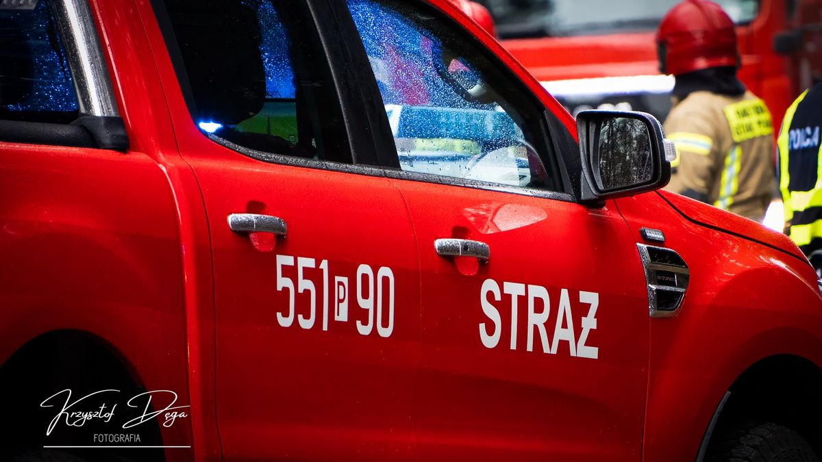 policja, straż, wypadek