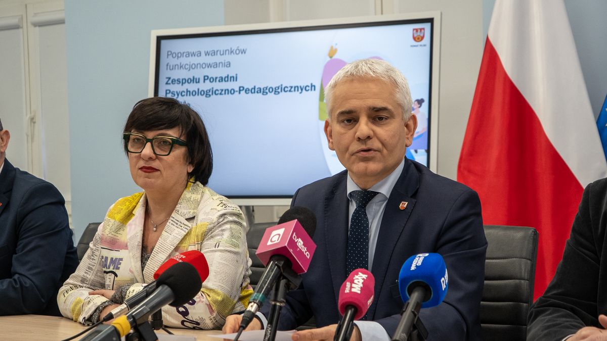 Konferencja prasowa w Starostwie Powiatowym w Pile